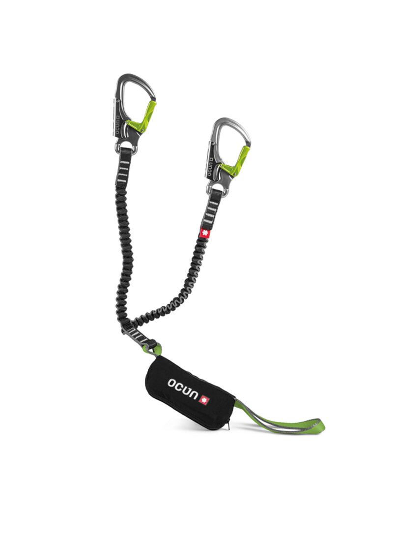 Preţ Kit de via ferrata Ocun Via Ferrata Twist + Chest Set - green