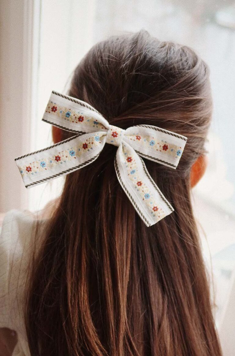 Konges Sløjd agrafa de par copii RIBBON BOWIE HAIR CLIP KS101646