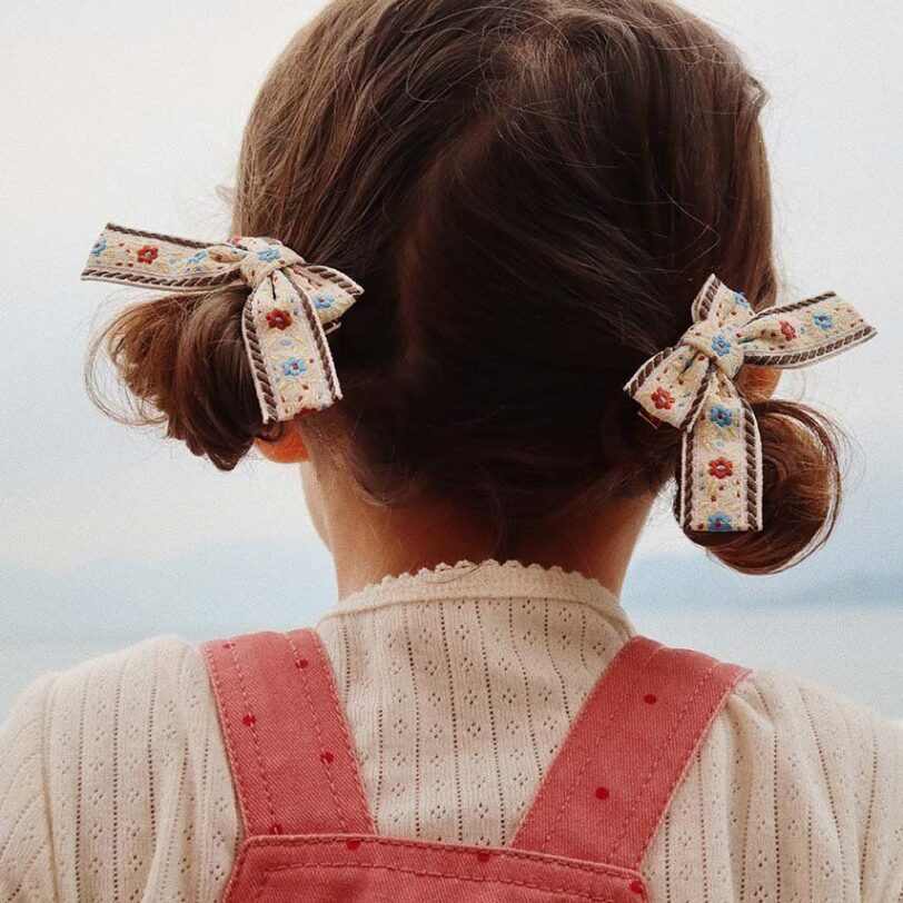 Konges Sløjd agrafe de par copii 4 PACK BOW HAIR CLIPS 4-pack KS101375