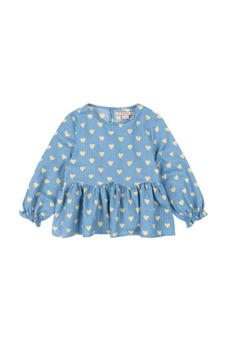 Konges Sløjd bluza de bumbac pentru copii VIDA BLOUSE GOTS modelator