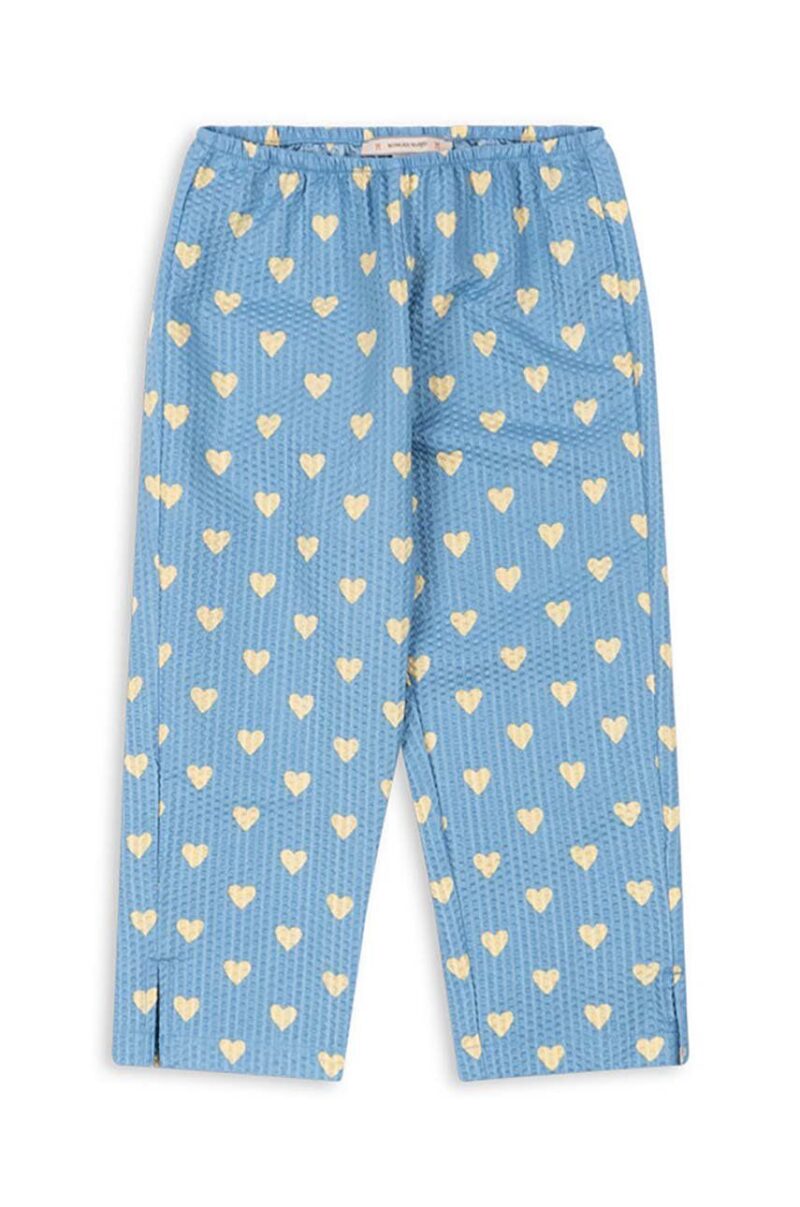 Konges Sløjd pantaloni de bumbac pentru copii VIDA PANTS GOTS modelator