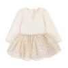 Konges Sløjd rochie fete FAIRY BALLERINA DRESS culoarea bej