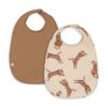 Konges Sløjd salopete pentru bebelusi 2 PACK DINNER BIB 2-pack KS101353