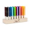 Konges Sløjd set de markere MARKERS IN WOODEN BLOCK 24 PCS FSC 24-pack KS101597