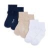 Konges Sløjd sosete copii 3 PACK FRILL SOCKS 3-pack culoarea albastru marin