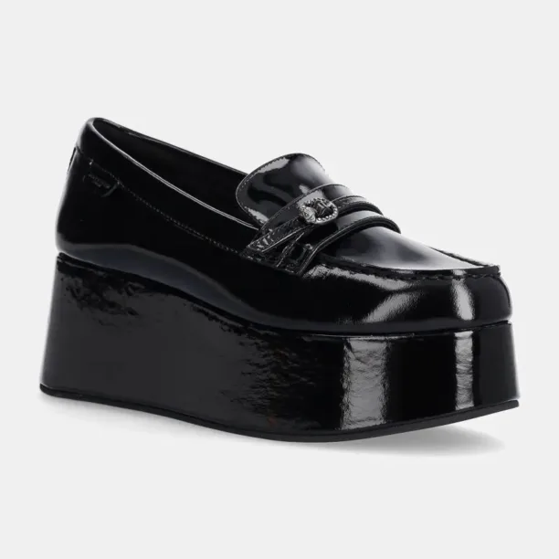 Kurt Geiger London mocasini de piele Mayfair Flatform Loafer femei