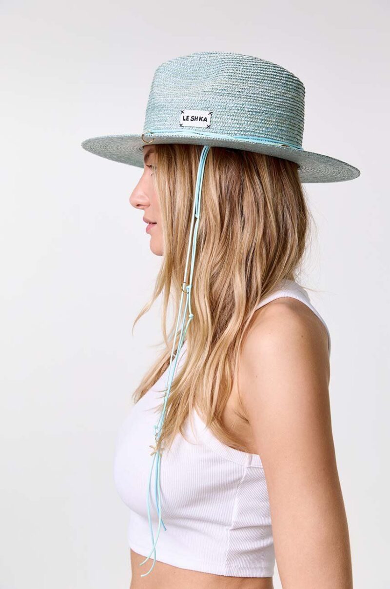 LE SH KA headwear palarie Blue Fedora BlueFedora preţ