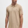 Lacoste polo de bumbac Koszulka Lacoste Polo Classic Fit L1212 02S culoarea maro