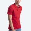 Lacoste polo de bumbac PH4012 240 culoarea roșu