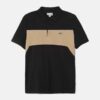 Lacoste polo de bumbac culoarea negru