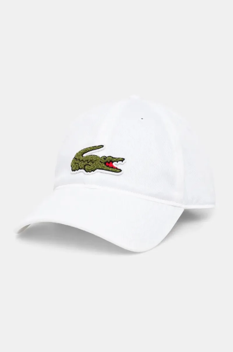 Lacoste sapca culoarea alb