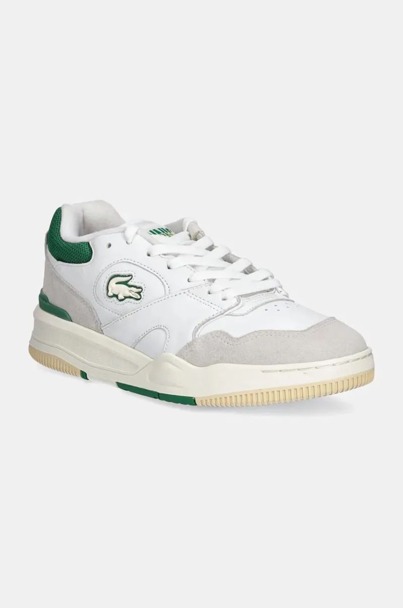 Lacoste sneakers Lineshot culoarea alb