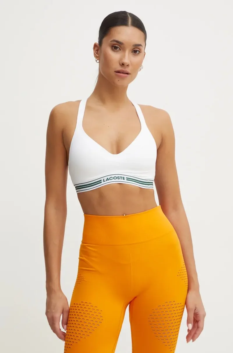 Lacoste sutien culoarea alb