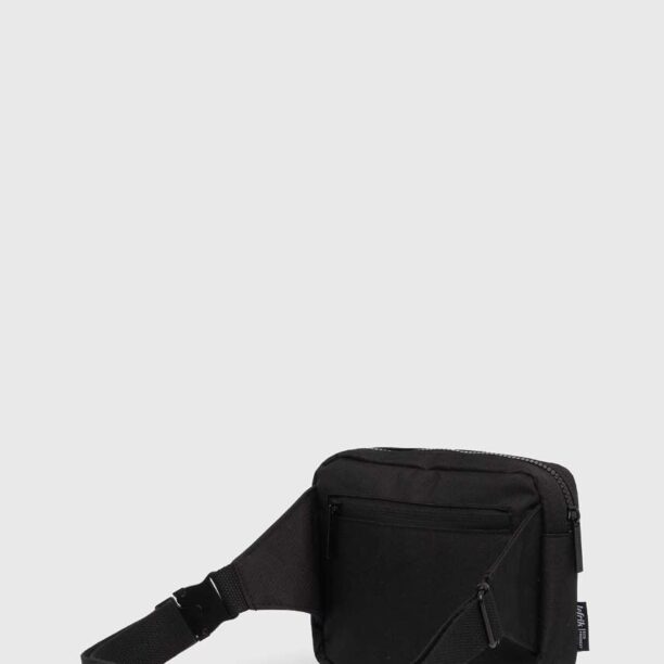 Lefrik borseta REEF CROSSBODY STRIPES culoarea negru preţ