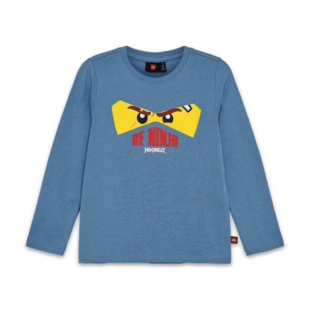 Lego longsleeve din bumbac pentru copii LWTANO 703 cu imprimeu