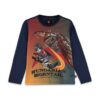 Lego longsleeve din bumbac pentru copii LWTANO 706 culoarea galben