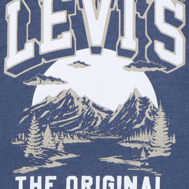 Levi's compleu bebe MOUNTAIN CREW & PANT SET 6EL312 preţ