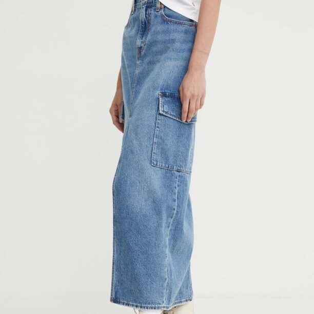 Levi's fusta jeans maxi