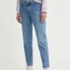 Levi's jeansi 501 CROP SPLIT CRAFT femei high waist