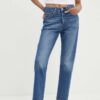 Levi's jeansi 501 CROP femei high waist