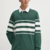 Levi's longsleeve din bumbac culoarea verde