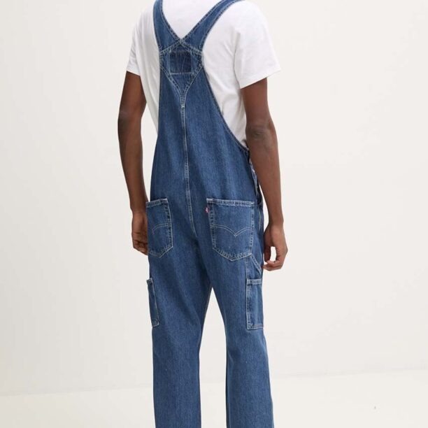 Levi's salopete din denim RT OVERALL preţ