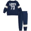 Levi's trening bebelusi VARSITY KNIT JOGGE culoarea albastru marin