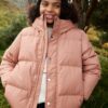 Liewood geaca de puf pentru copii Palle Puffer Down Jacket culoarea portocaliu