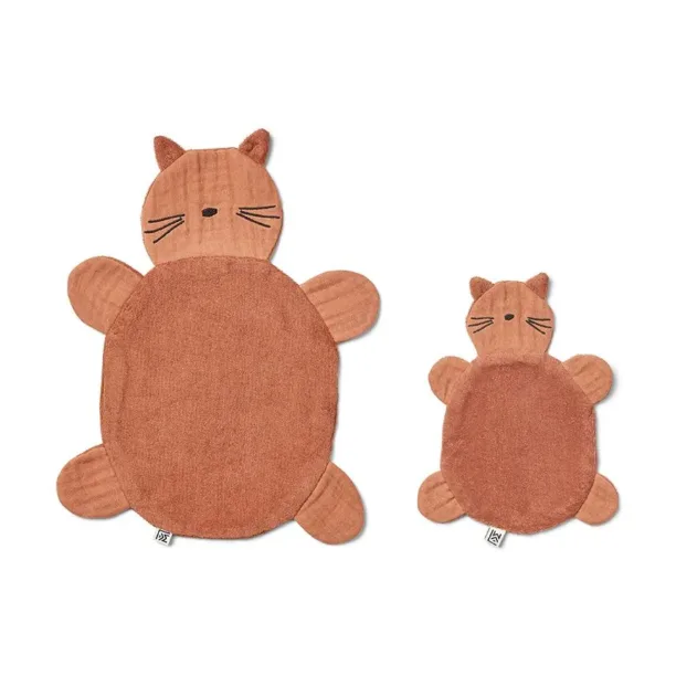 Liewood jucărie pentru copii Janai Cat Cuddle Cloth 2-Pack 2-pack LW18442