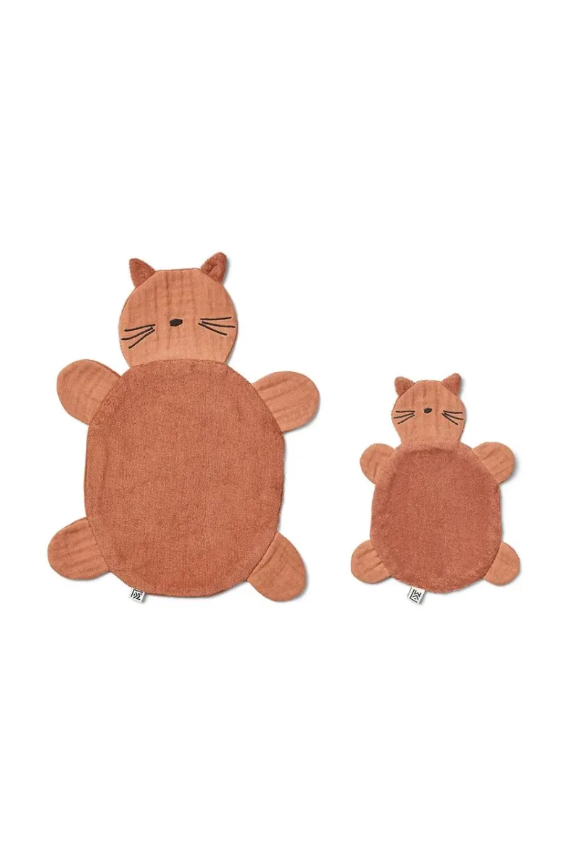 Liewood jucărie pentru copii Janai Cat Cuddle Cloth 2-Pack 2-pack LW18442