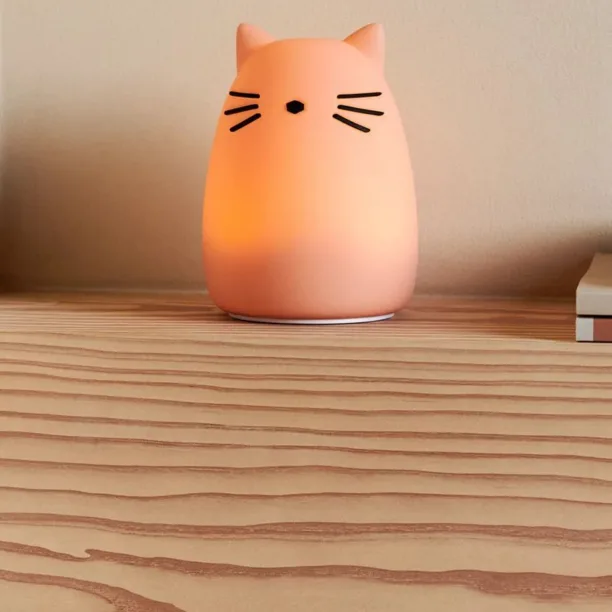 Liewood lampa de noptieră pentru copii Winston Cat Night Light LW19943 preţ