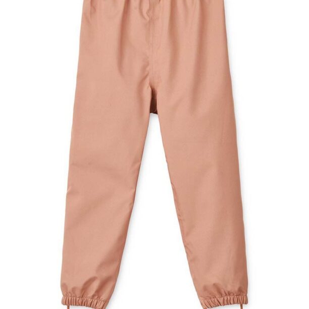 Liewood pantaloni de ploaie pentru copii Pedia Pants culoarea portocaliu