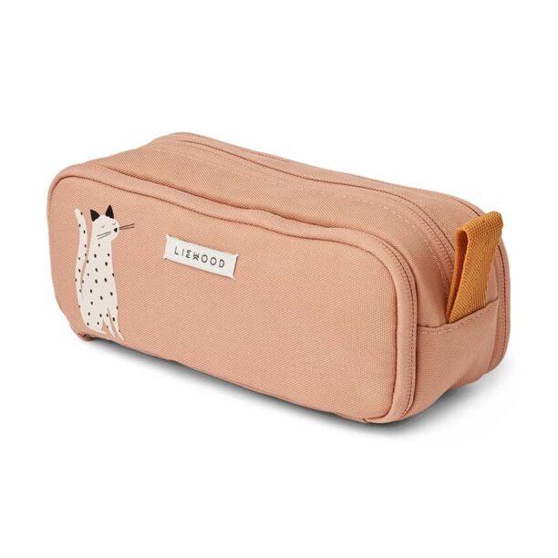 Liewood penar copii Cindy Pencil Case culoarea portocaliu