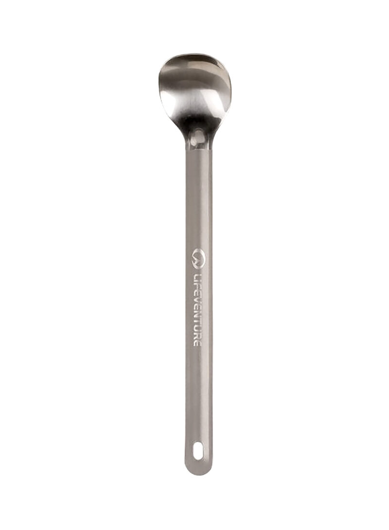 Lingură de drumeție Lifeventure Titanium Long-Handled Spoon