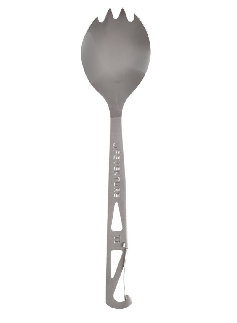 Linguriță turistică Lifeventure Titanium Spork