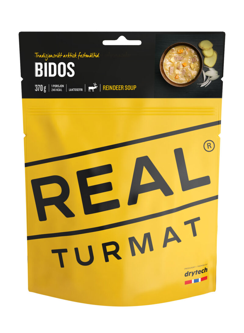 Liofilizata Real Turmat Bidos - Supa de carne de ren 370 g