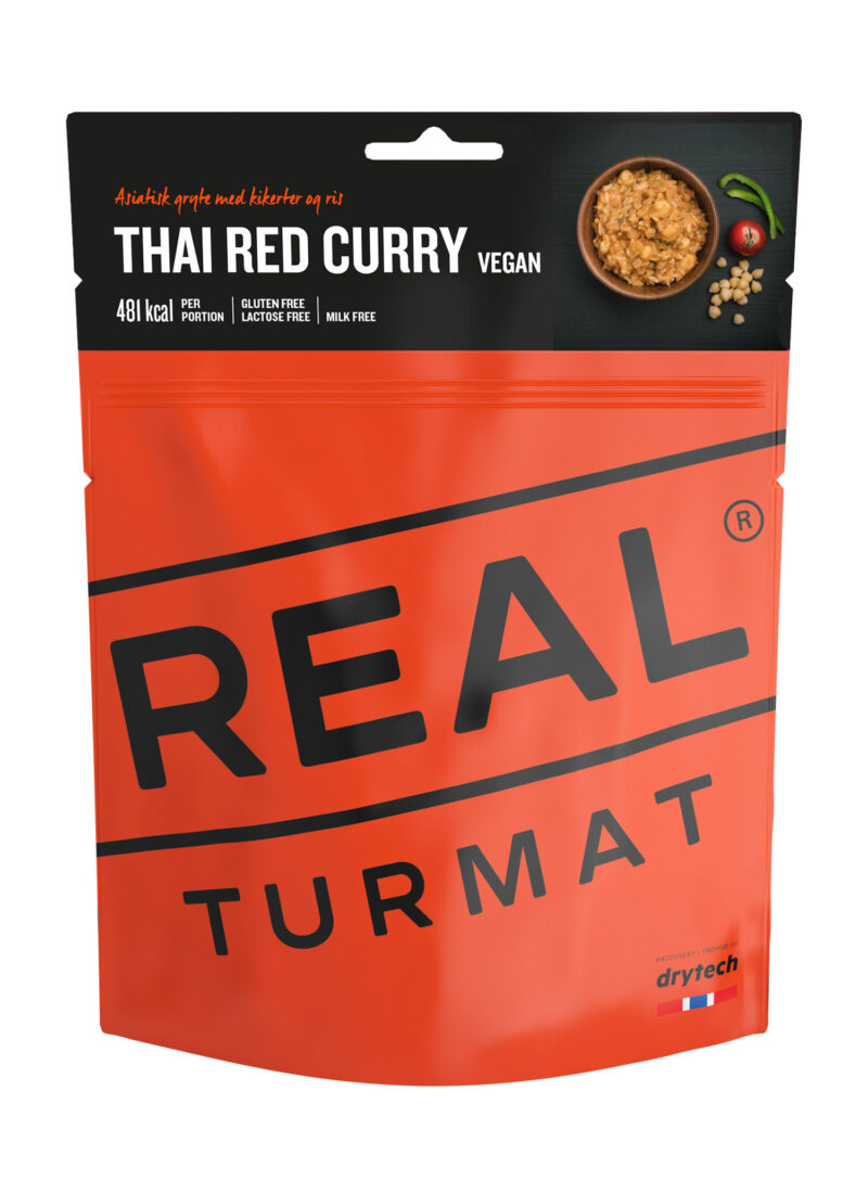 Liofilizata Real Turmat Curry roșu thailandez 460 g