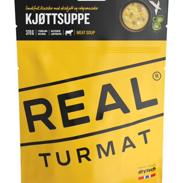 Liofilizata Real Turmat Supă cu carne de vita si cartofi 370 g