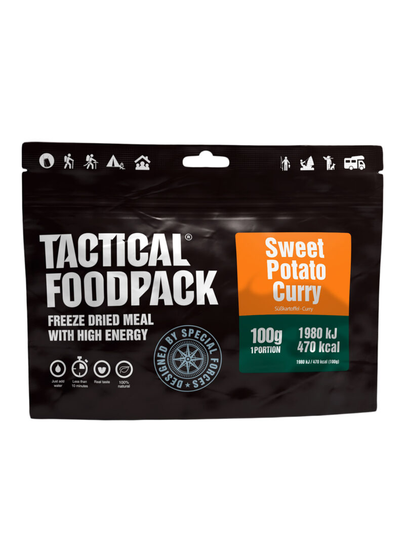 Liofilizata Tactical Foodpack Curry de cartofi dulci 400 g preţ