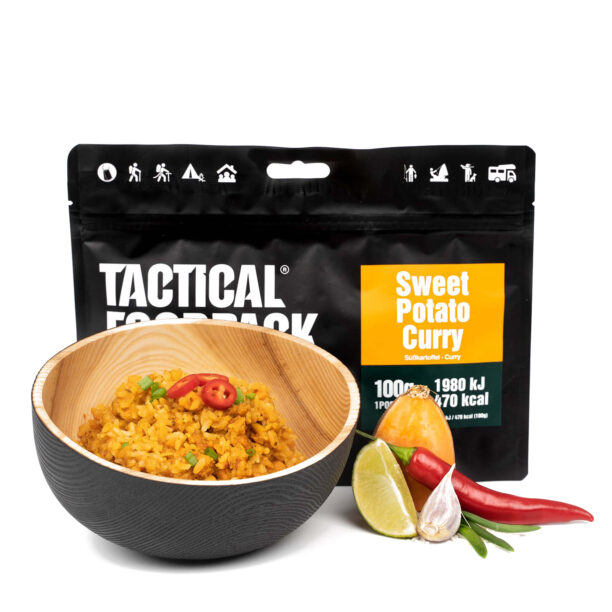 Liofilizata Tactical Foodpack Curry de cartofi dulci 400 g