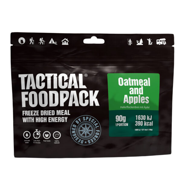 Liofilizata Tactical Foodpack Fulgi de ovaz cu mere 340 g preţ