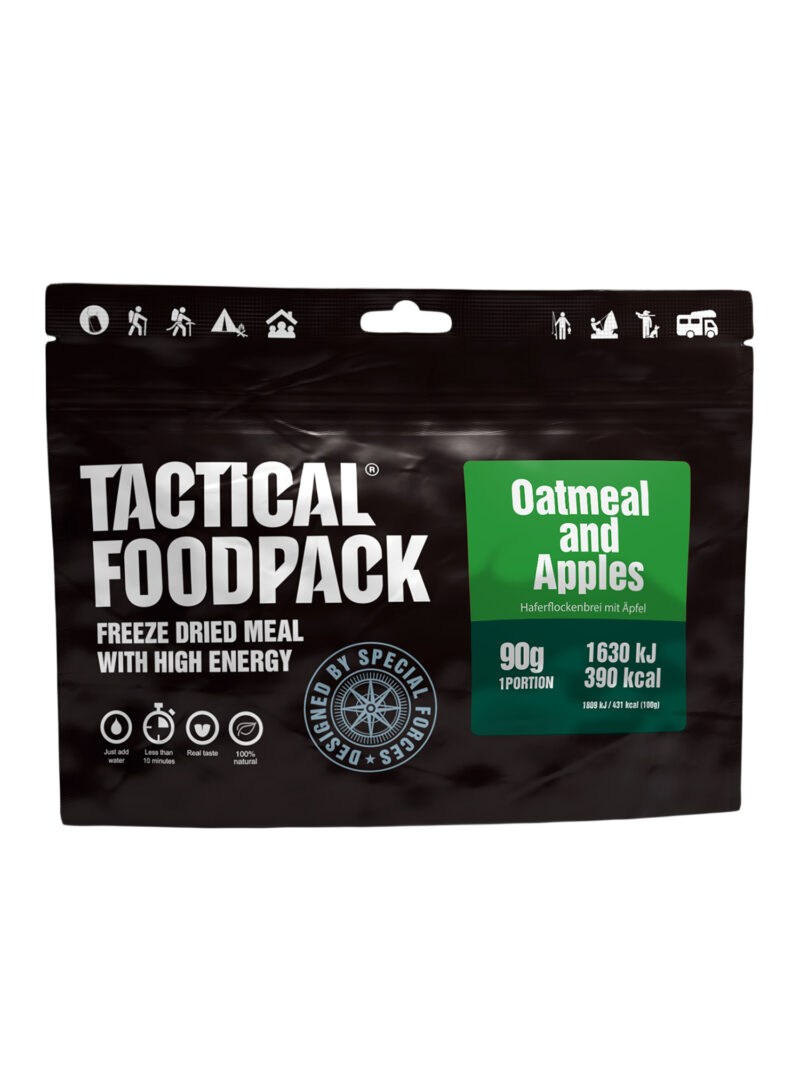 Liofilizata Tactical Foodpack Fulgi de ovaz cu mere 340 g preţ