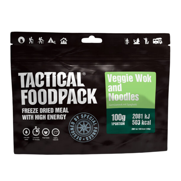 Liofilizata Tactical Foodpack Macaroane cu legume wok 400 g preţ