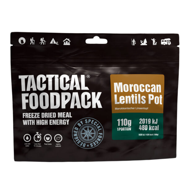 Liofilizata Tactical Foodpack Mâncare marocană cu linte 410 g preţ