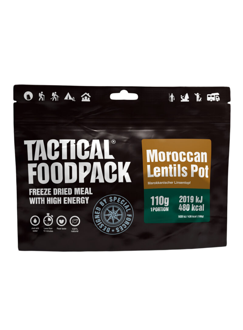 Liofilizata Tactical Foodpack Mâncare marocană cu linte 410 g preţ