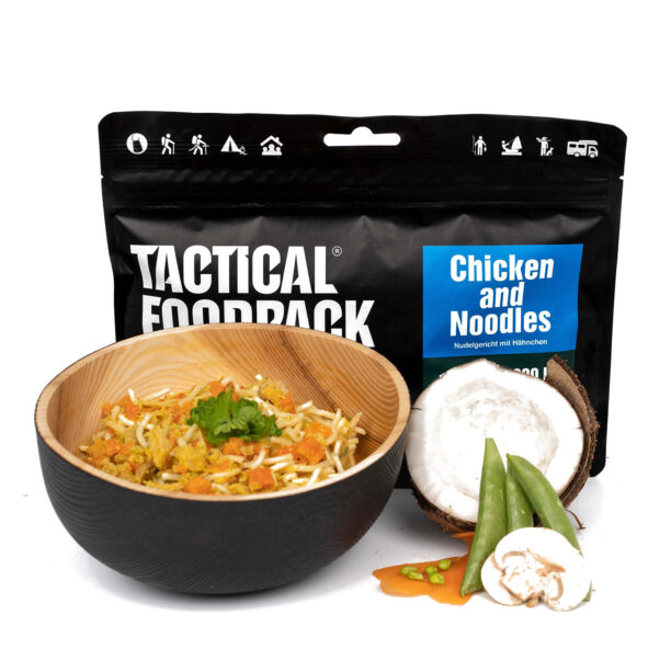 Liofilizata Tactical Foodpack Mâncarica cu pui și tăiței 425 g