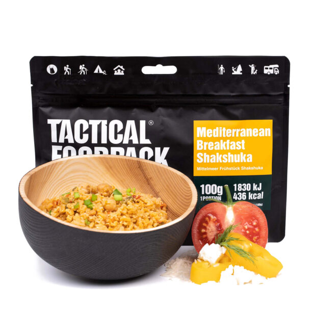 Liofilizata Tactical Foodpack Mic dejun mediteranean Shakshuka 400 g