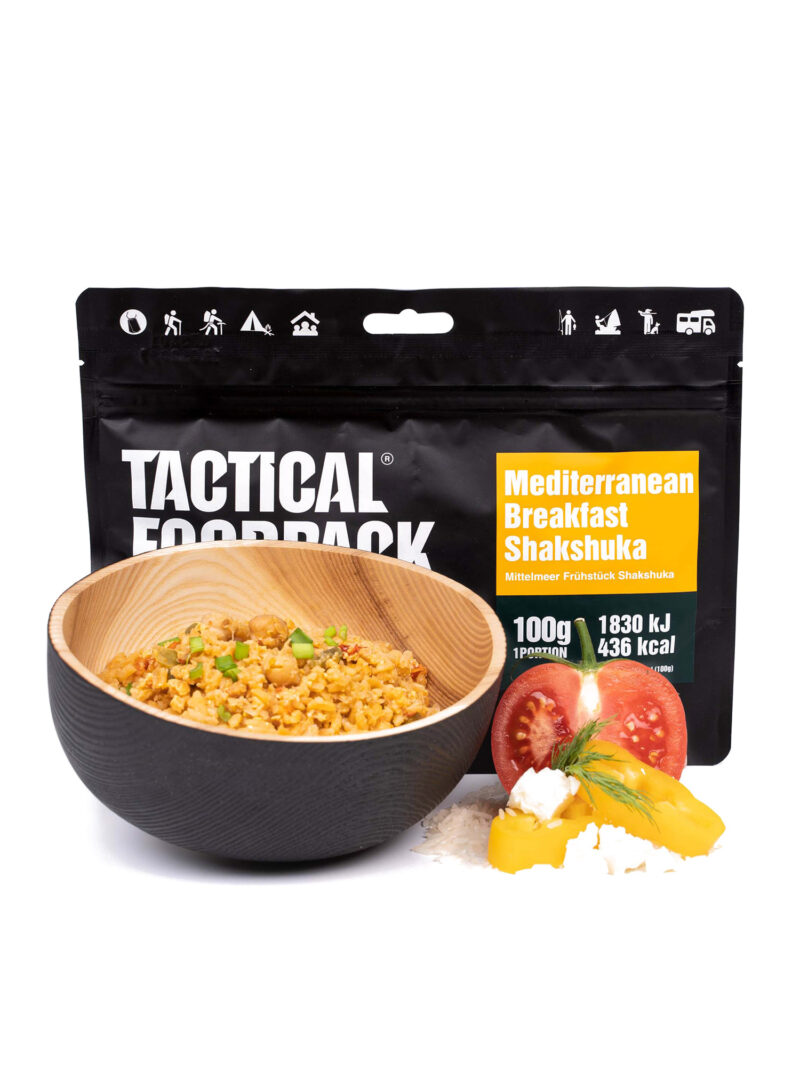 Liofilizata Tactical Foodpack Mic dejun mediteranean Shakshuka 400 g