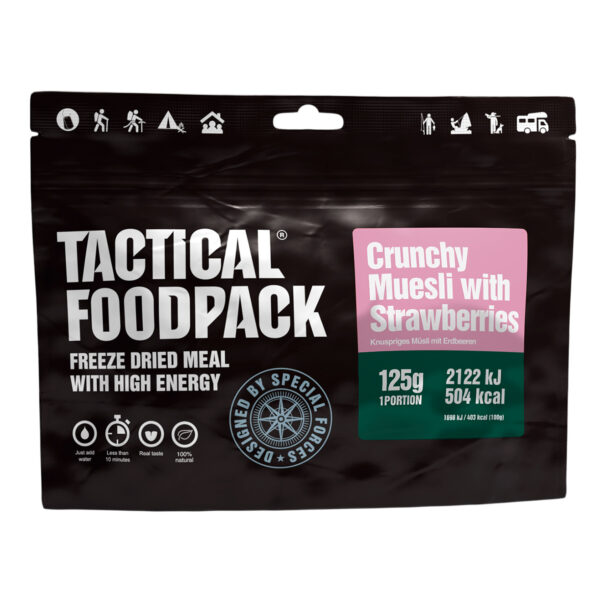 Liofilizata Tactical Foodpack Muesli crocant cu căpșuni 275 g preţ