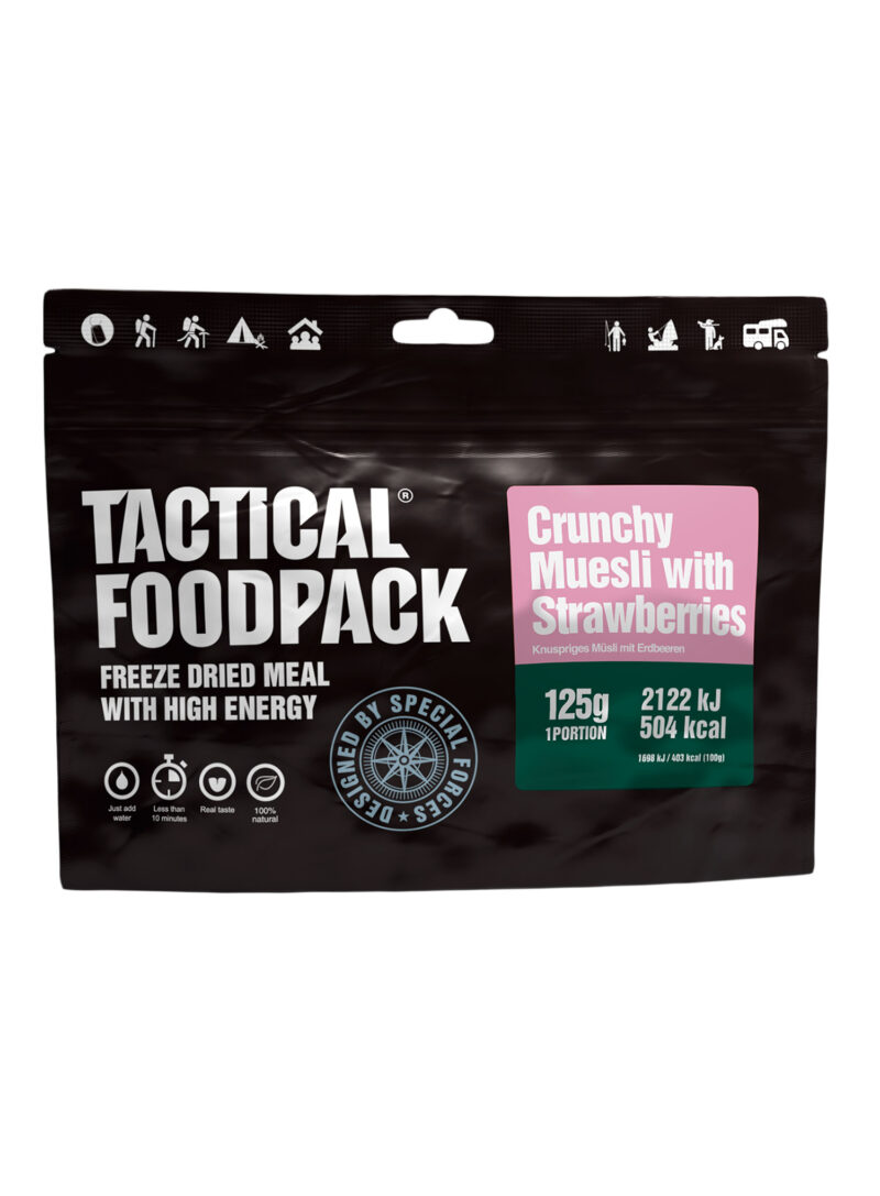 Liofilizata Tactical Foodpack Muesli crocant cu căpșuni 275 g preţ